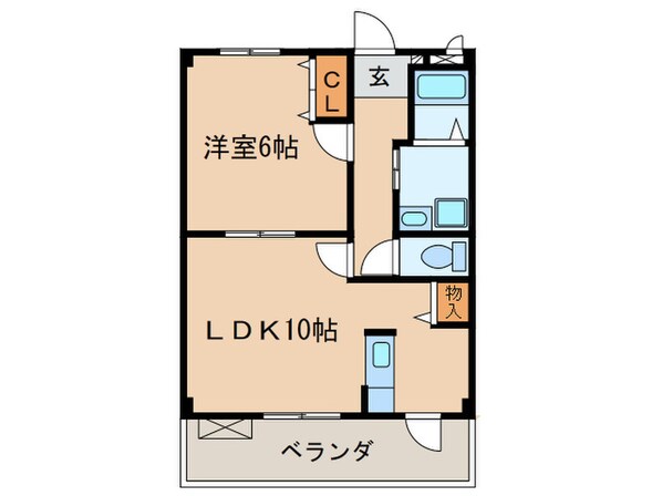 フォレストKM3の物件間取画像